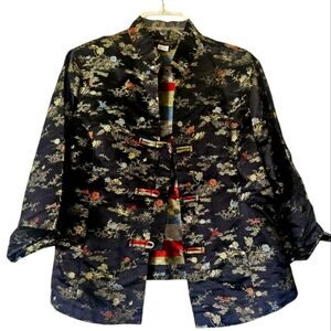 Pearl River Embroidered Blazer Jacket Women